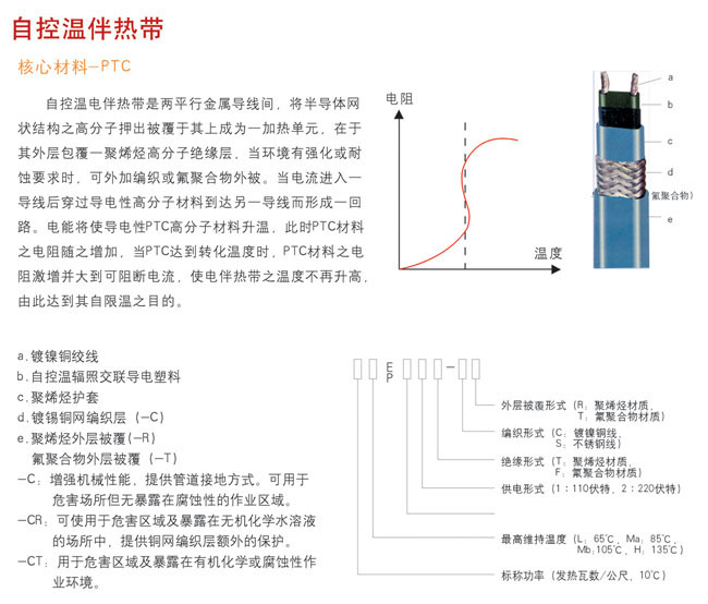 自控温伴热带